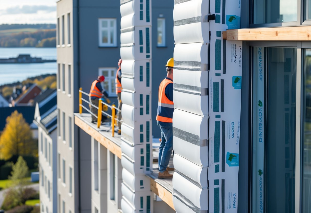 Energibesparelse og renovering af facade i Lemvig og Odense